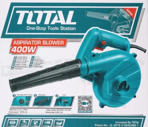 Total TB4036 – 400 W Electric Aspirator Blower (Dust Bag Included) – Handheld Air Blower & Vacuum Cleaner