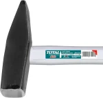 Total Machinist Hammer – Drop-Forged Carbon Steel with Fiberglass Handle 500g THT715006