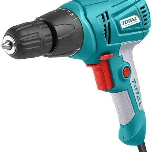 TOTAL TD502106 Electric Drill 280W – 10 mm Keyless Chuck, 20+1 Torque Settings