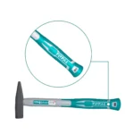 Total Machinist Hammer – Drop-Forged Carbon Steel with Fiberglass Handle 300g THMH62300