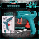 TOTAL Glue Gun – 100W Hot Melt Electric Gun with 2 Glue Sticks TT101116