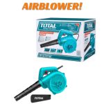 Total TB4036 – 400 W Electric Aspirator Blower (Dust Bag Included) – Handheld Air Blower & Vacuum Cleaner