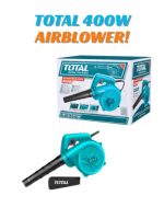 Total TB4036 – 400 W Electric Aspirator Blower (Dust Bag Included) – Handheld Air Blower & Vacuum Cleaner