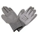 Anti-Cut Safety Gloves – Gray Cut Resistant Protective Work Gloves