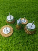 SMT Wire Brush Set 5 Pieces (Model SMT-090) – Drill Mounted Cleaning & Rust Removal Brushes