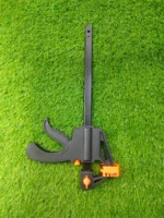 Quick Release Bar Clamp 14.5 Inch – One Handed Woodworking Speed Clamp for Carpentry & DIY