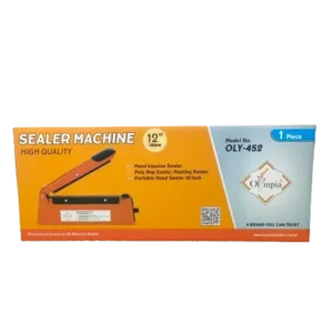 12 Inch Hand Impulse Sealer Machine – Olympia OLY-452 Poly Bag Sealing Machine