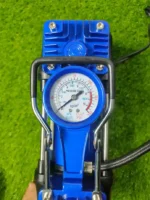 Double Cylinder Air Pump – Heavy Duty Portable Car Tire Inflator DC 12V YUNGTEE YT-202