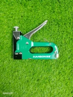 Manual Nail Gun 3-in-1 – Heavy Duty Hand Staple Gun for Wood & Upholstery HANBON 131001