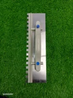 Trowel for Tile Fixing | Stainless Steel Tile Adhesive Trowel, Professional Notched Trowel