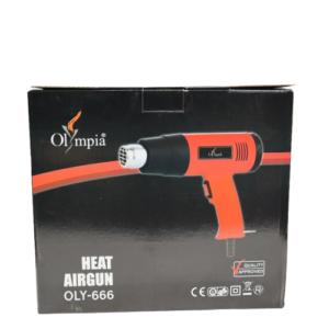 Olympia Heat Gun OLY-666 – Professional Hot Air Gun for Industrial & DIY Applications
