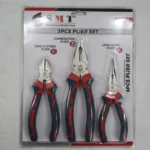 SMT 1210 3‑Piece Plier Set – Chrome Vanadium Steel Hand Tool Kit for Workshop & DIY