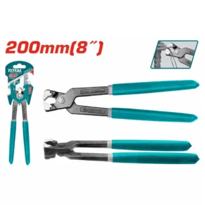 TOTAL Carpenter Pliers 8 Inch (200 mm) | Cr-V Steel Nail Pulling Plier THT290801