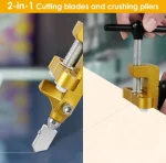 Portable 2-in-1 Tile Cutter – Ceramic & Glass Tile Cutter Hand Tool
