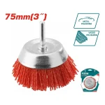 TAC33035 75mm Nylon Cup Brush for Drill / Angle Grinder