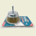 TAC33031 75 mm Wire Cup Brush with Shank – Drill & Grinder Surface Prep Tool