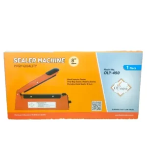 8 Inch Hand Impulse Sealer Machine – Olympia OLY-450 Poly Bag Sealing Machine