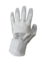 Anti-Cut Safety Gloves – Gray Cut Resistant Protective Work Gloves