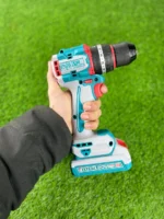 TOTAL Brushless 66 Nm Cordless Charging Drill – 20 V with 47-Piece Accessory Kit & 2 Batteries TIDLI20668