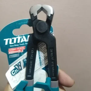 Total Rabbet Pliers 8″ (200 mm) | Cr-V Steel Hand Tool for Cutting, Gripping & Worksite Use THT2881