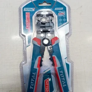 TOTAL Automatic Wire Stripper (3-in-1 Wire Stripper, Cutter & Crimper Tool) THT15246