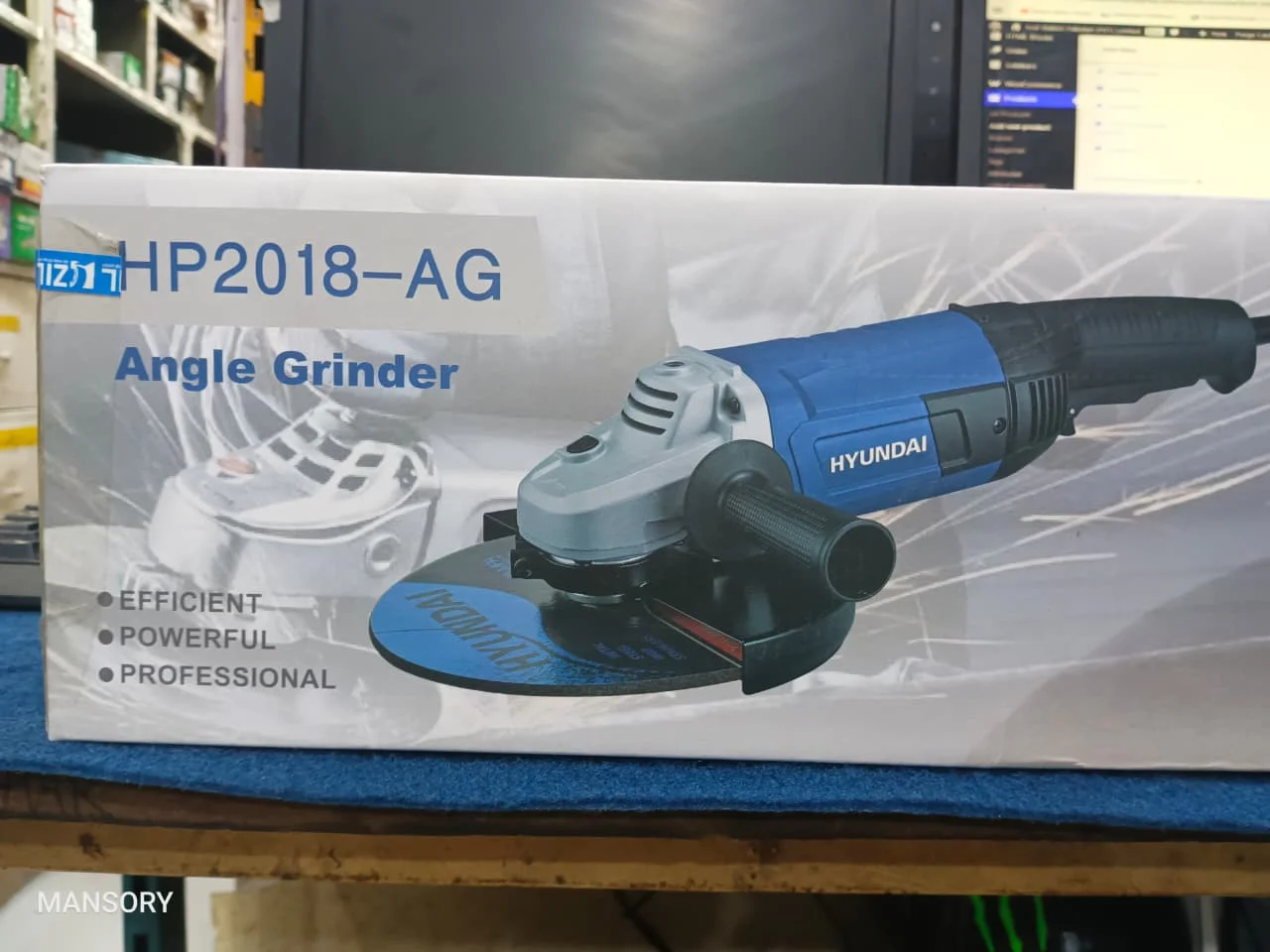 Hyundai Angle Grinder 2000 W HP2018-AG – 180 mm Disc Heavy-Duty Grinder / Cutter Hyundai Angle Grinder 2000 W HP2018-AG – 180 mm Disc Heavy-Duty Grinder / Cutter