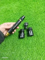 Adjustable Garden Hose Spray Nozzle with Quick Connectors – High Pressure Water Sprayer