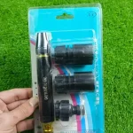 Adjustable Garden Hose Spray Nozzle with Quick Connectors – High Pressure Water Sprayer