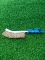 Wire Brush Rust Cleaning Tool – Hand Wire Brush for Metal & Welding Cleaning, Handheld Brass Wire Cleaning Brush