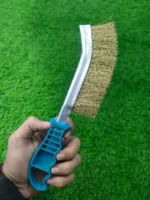 Wire Brush Rust Cleaning Tool – Hand Wire Brush for Metal & Welding Cleaning, Handheld Brass Wire Cleaning Brush
