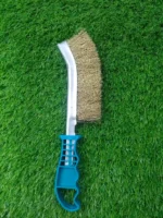Wire Brush Rust Cleaning Tool – Hand Wire Brush for Metal & Welding Cleaning, Handheld Brass Wire Cleaning Brush