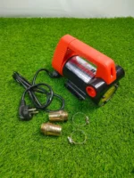 Pure Copper Motor Speed Pump – Heavy Duty Electric Oil & Diesel Transfer Pump with Clamps