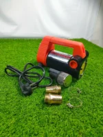 Pure Copper Motor Speed Pump – Heavy Duty Electric Oil & Diesel Transfer Pump with Clamps