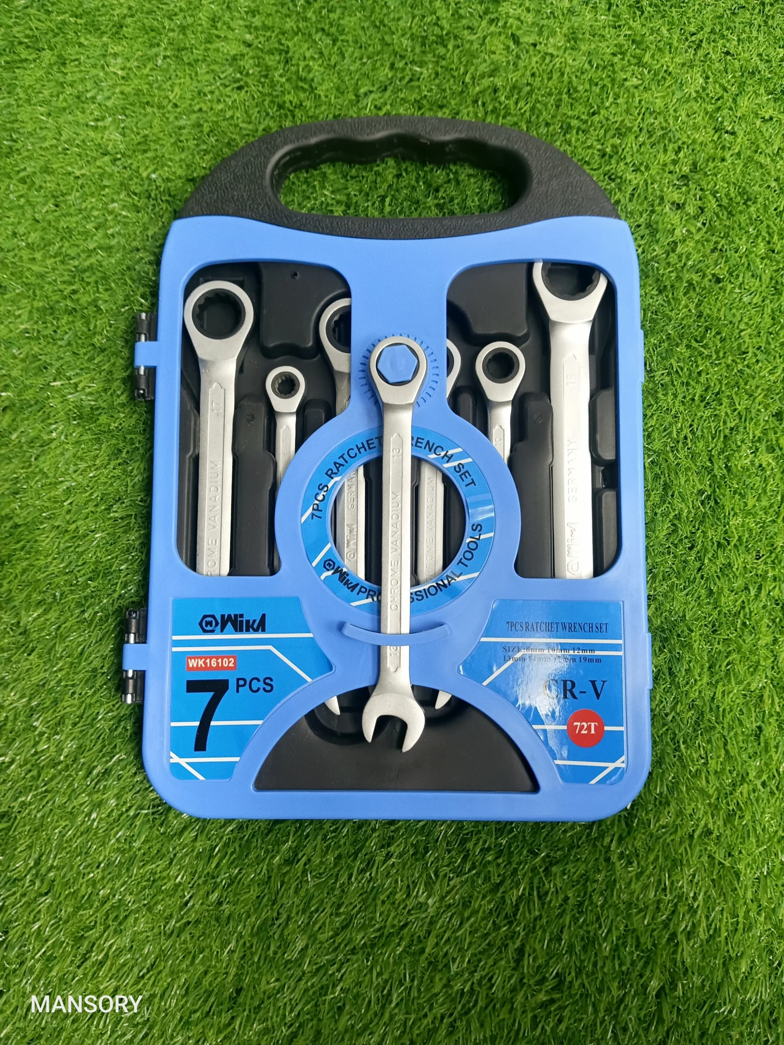 7 Pcs Ratcheting Combination Wrench Set CR-V Steel with 72-Tooth Gear, Metric Sizes, Heavy Duty Professional Hand Tool Set 7 Pcs Ratcheting Combination Wrench Set CR-V Steel with 72-Tooth Gear, Metric Sizes, Heavy Duty Professional Hand Tool Set