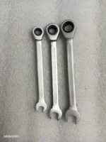 7 Pcs Ratcheting Combination Wrench Set CR-V Steel with 72-Tooth Gear, Metric Sizes, Heavy Duty Professional Hand Tool Set