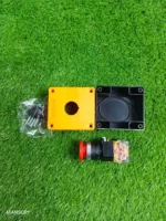 Industrial Electric Siren Alarm with Push Button Switch, High Power Industrial Electric Siren Alarm with Emergency Push Button | Loud Warning Sound