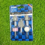 PFERD 5 PCS Mounted Grinding Stones Set – 1/4 Inch Shank | Polishing & Grinding Tool