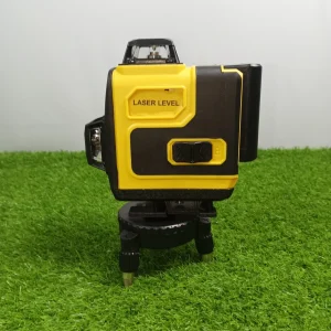 Professional 360° Laser Level Machine with Adjustable Tripod Stand, Remote Control & Complete Accessories – High Accuracy Construction & Tile Alignment Tool