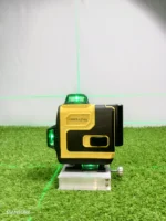 Professional 360° Laser Level Machine with Adjustable Tripod Stand, Remote Control & Complete Accessories – High Accuracy Construction & Tile Alignment Tool