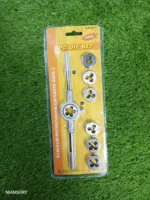 8 Pcs Metric Thread Die Set with Die Holder – M3 to M12 Thread Cutting Tool Kit for Metal & Repair Work