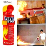 Fire Stop Spray 500ml Portable Fire Extinguisher for Car, Home, Kitchen & Electrical Fire