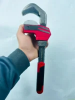 Adjustable Pipe Wrench Heavy Duty with Non-Slip Grip Handle