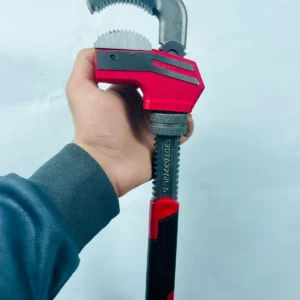 Adjustable Pipe Wrench Heavy Duty with Non-Slip Grip Handle