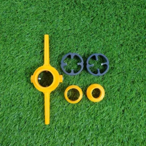 PVC Pipe Threading Tool Set – 1/2”, 3/4”, 1” Pipe Thread Cutter for Plumbing