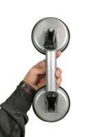 Heavy Duty Double Suction Cup Glass Lifter | Tile, Glass & Marble Lifting Tool Tile Sucker