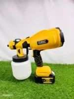 Cordless Rechargeable Spray Gun | Battery Operated Paint Spray Machine | Portable Wireless Spray Gun with 2 Batteries