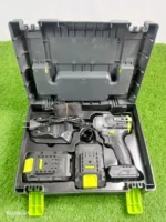 Cordless Impact Wrench Kit 21V, Xiaomangli 21V Cordless Impact Wrench – Powerful Rechargeable Wrench with 2 Batteries, Fast Charger & Carry Case