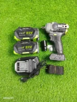Cordless Impact Wrench Kit 21V, Xiaomangli 21V Cordless Impact Wrench – Powerful Rechargeable Wrench with 2 Batteries, Fast Charger & Carry Case