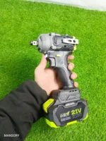 Cordless Impact Wrench Kit 21V, Xiaomangli 21V Cordless Impact Wrench – Powerful Rechargeable Wrench with 2 Batteries, Fast Charger & Carry Case