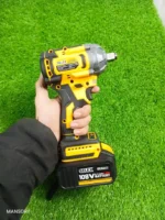 SELEX 108V Cordless Impact Wrench – High Power Rechargeable Electric Wrench with 2 Batteries, Fast Charger & Carry Case